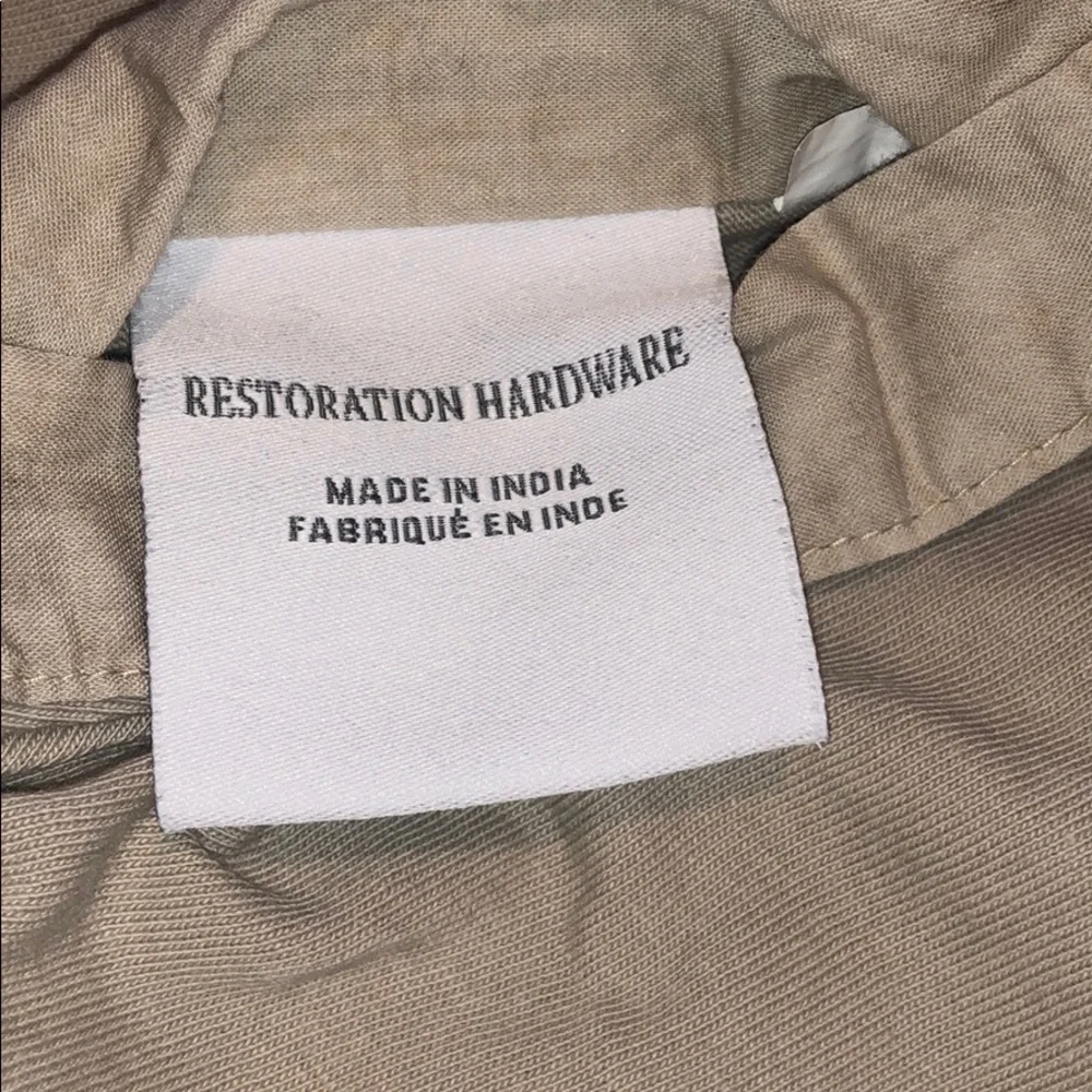 Restoration Hardware pillow covers (2)